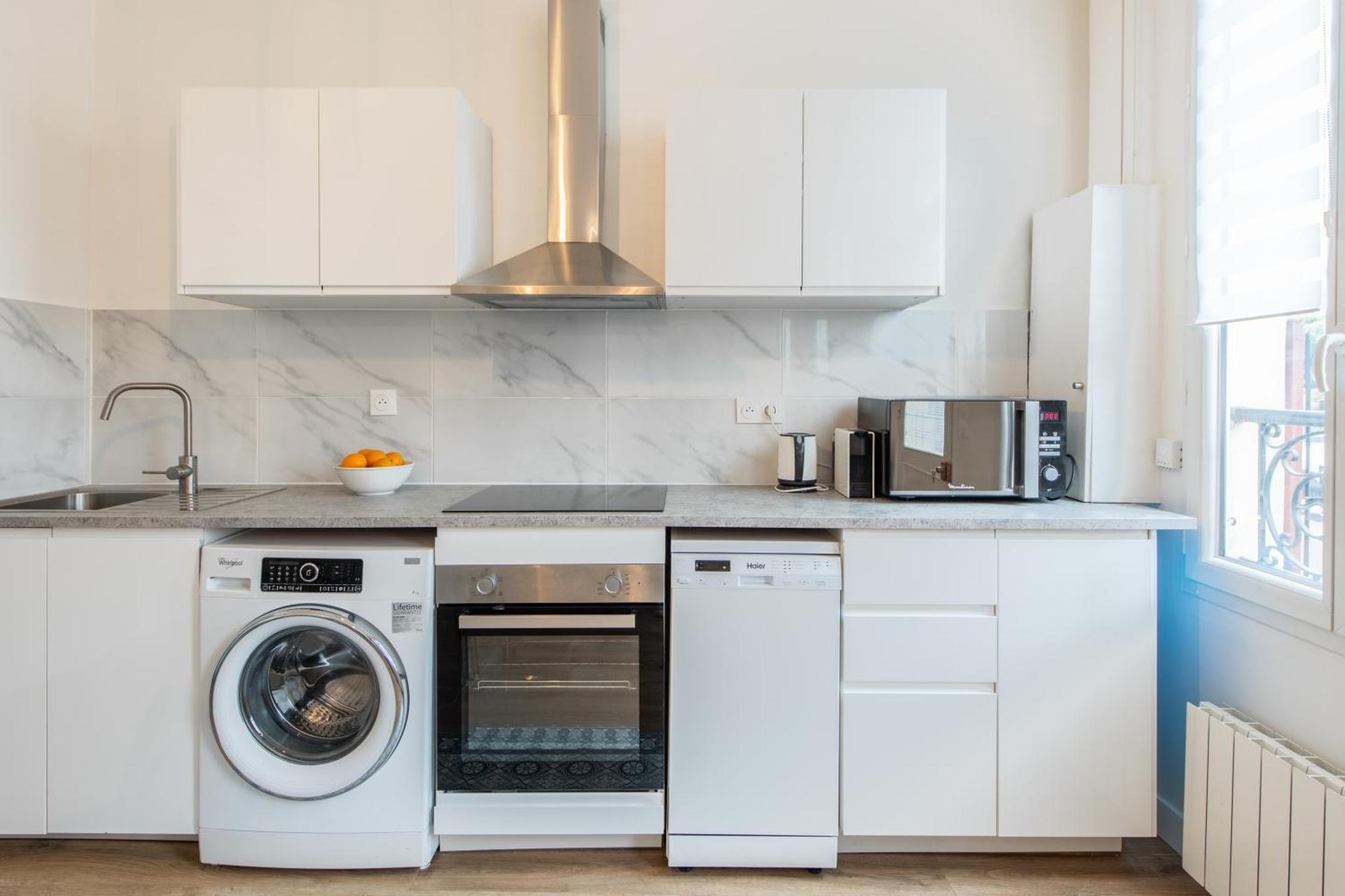 Spacious And Bright 2-Bedroom Large Apartment Very Close To Paris - Near Metro Μπουλόν-Μπιγιανκούρ Εξωτερικό φωτογραφία