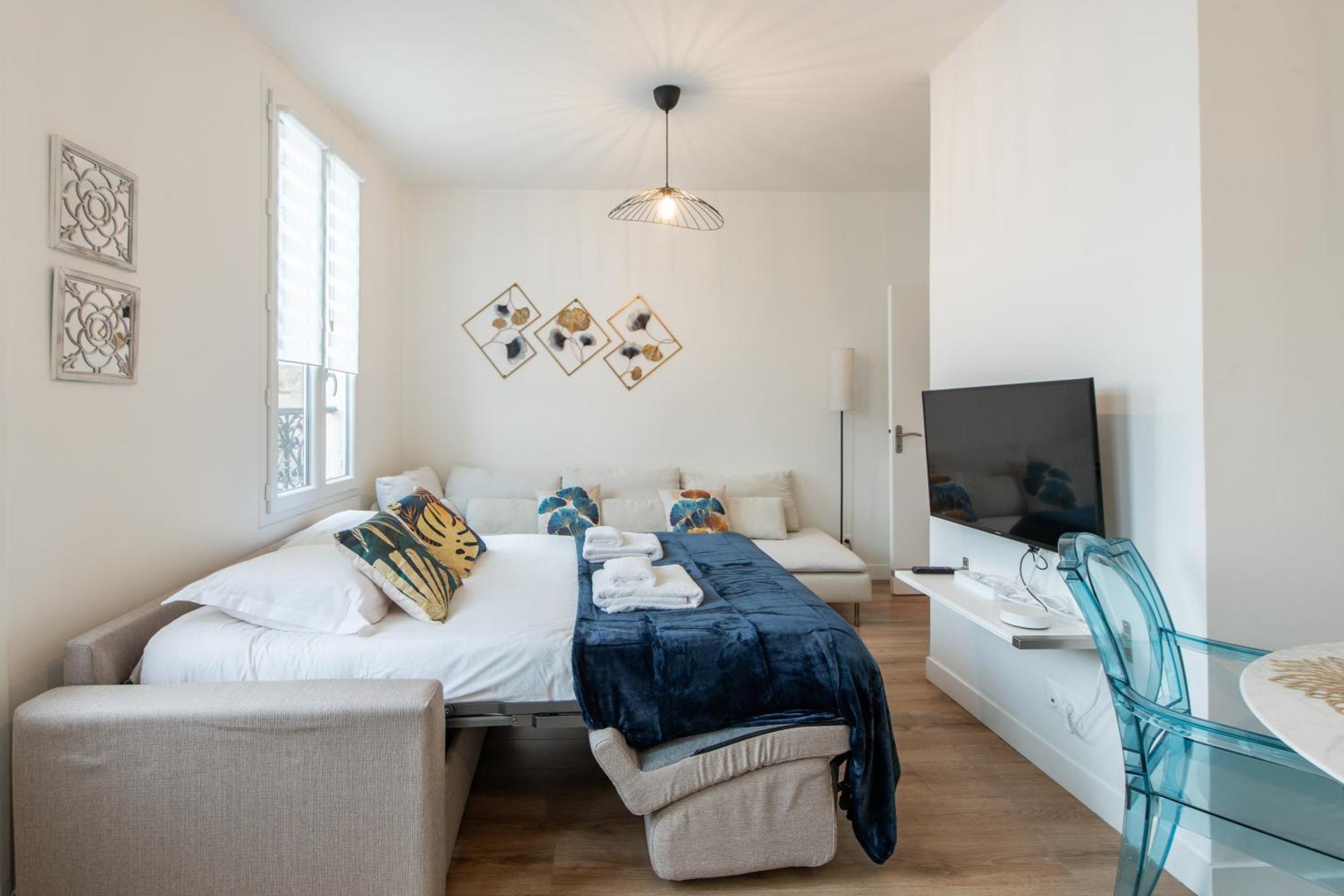 Spacious And Bright 2-Bedroom Large Apartment Very Close To Paris - Near Metro Μπουλόν-Μπιγιανκούρ Εξωτερικό φωτογραφία